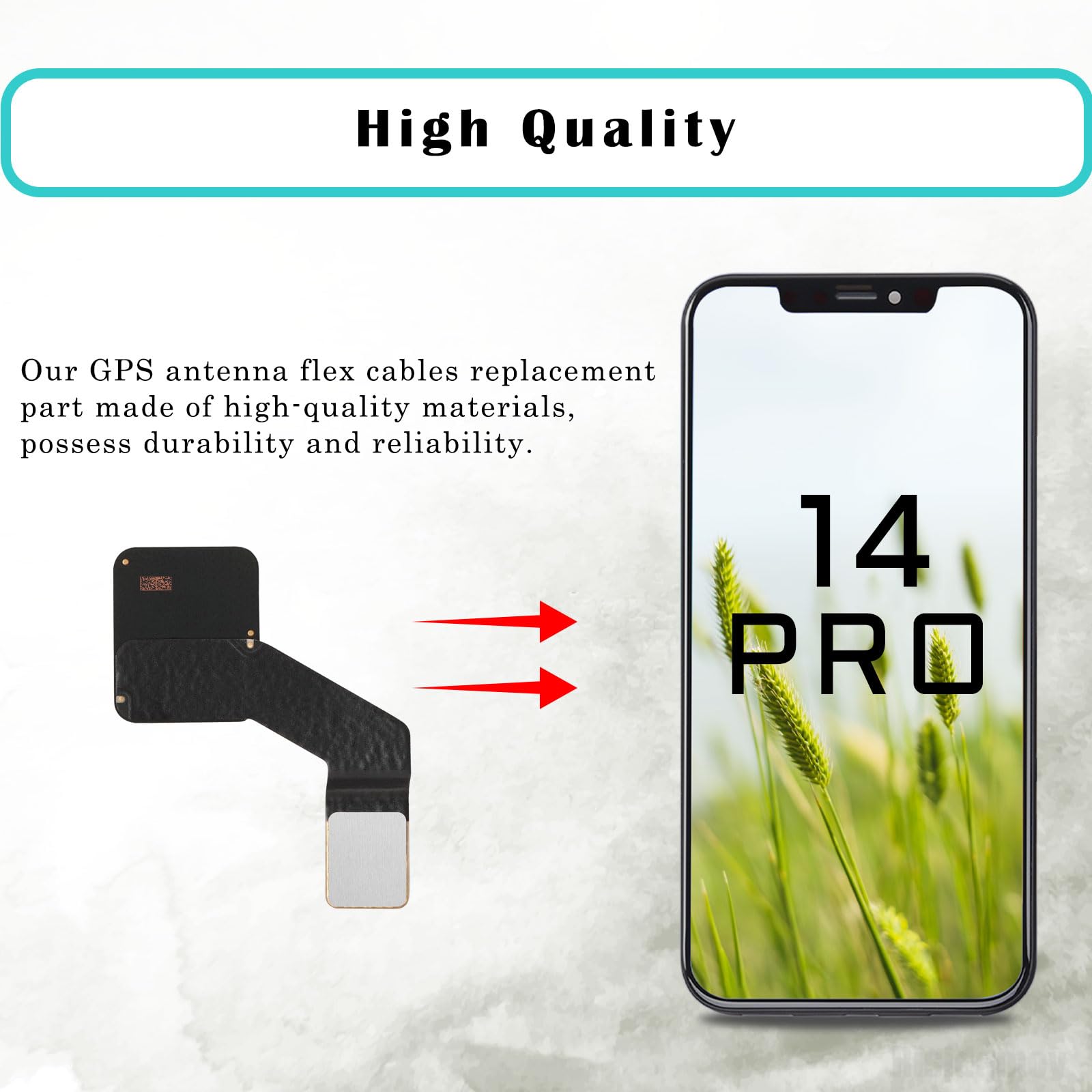 Amazon.co.jp: Risidamoy iPhone 14 Pro USバージョンGPS信号アンテナ