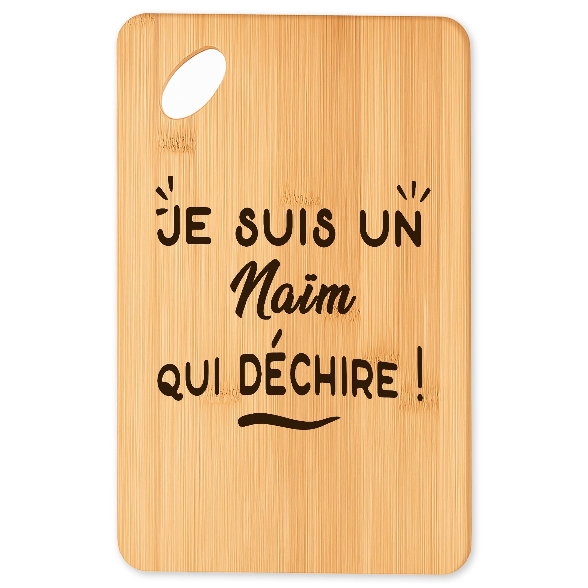 Planche à découper Naim en bambou pour en finir avec les apéros sans âme