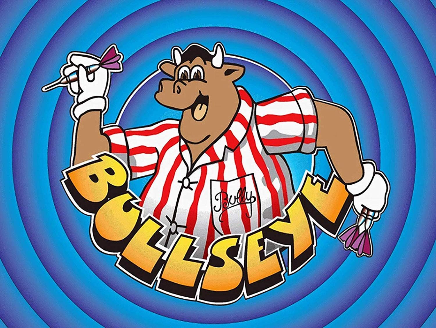 Bullseye Sign Pub Bar Man Cave Aluminum Metal Sign for Wall Decor 12x8 inchs