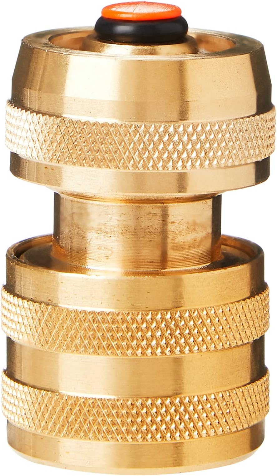 Spear & Jackson BWF6 Brass Hose Connector with Water Stop