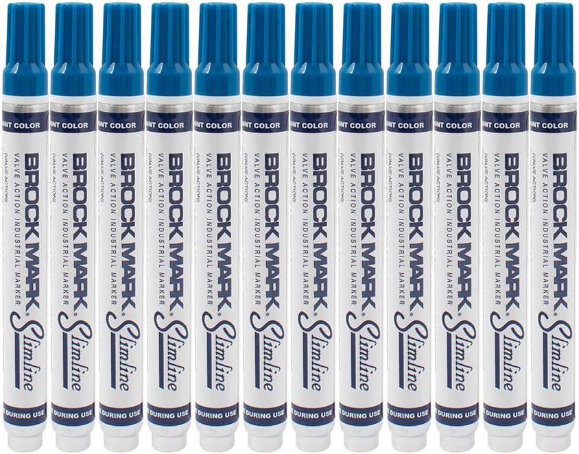 12 Pc Set Dark Blue Brockmark Slimline...