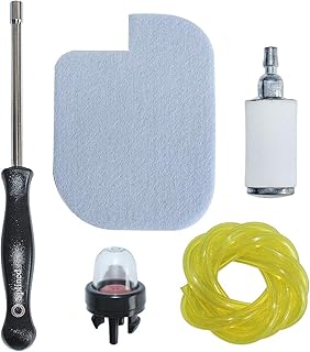 AUMEL 530057925 Air Fuel Filter Line Primer Bulb Carb Adjustable Tool Kit Fit Poulan P3314 P3416 P3816 PP3416 PP3516 PP3816 PP4018 PPB4218 Chainsaw