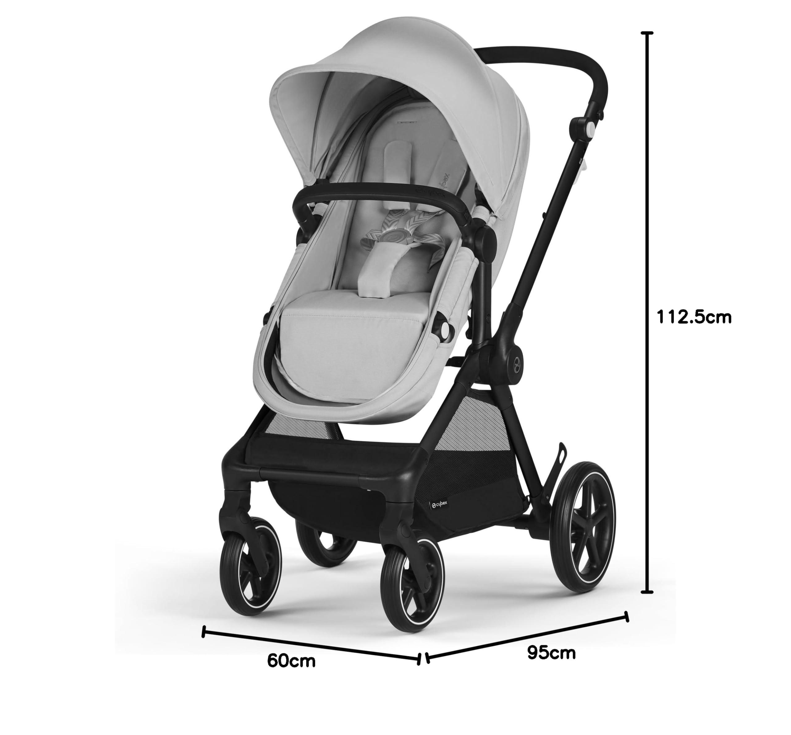 CYBEX EOS Basic BLK Travelsystem Aton B2