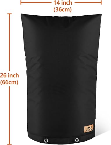 Vista 52 de Protección para prevención de reflujo, 53.34cmde ancho x 40.64cmde alto reflujo cubierta de invierno, bolsa de cubierta aislada para válvula de Arena