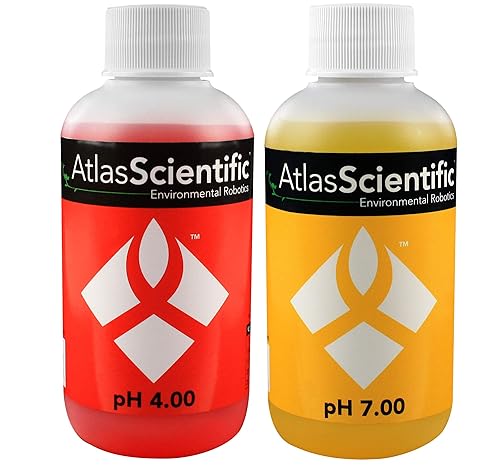 Solución de calibración Kit de prueba Indicador de PH 4.0& 7.0para Precise PH perfecto para cultivos hidropónicos, Procesamiento de alimentos,