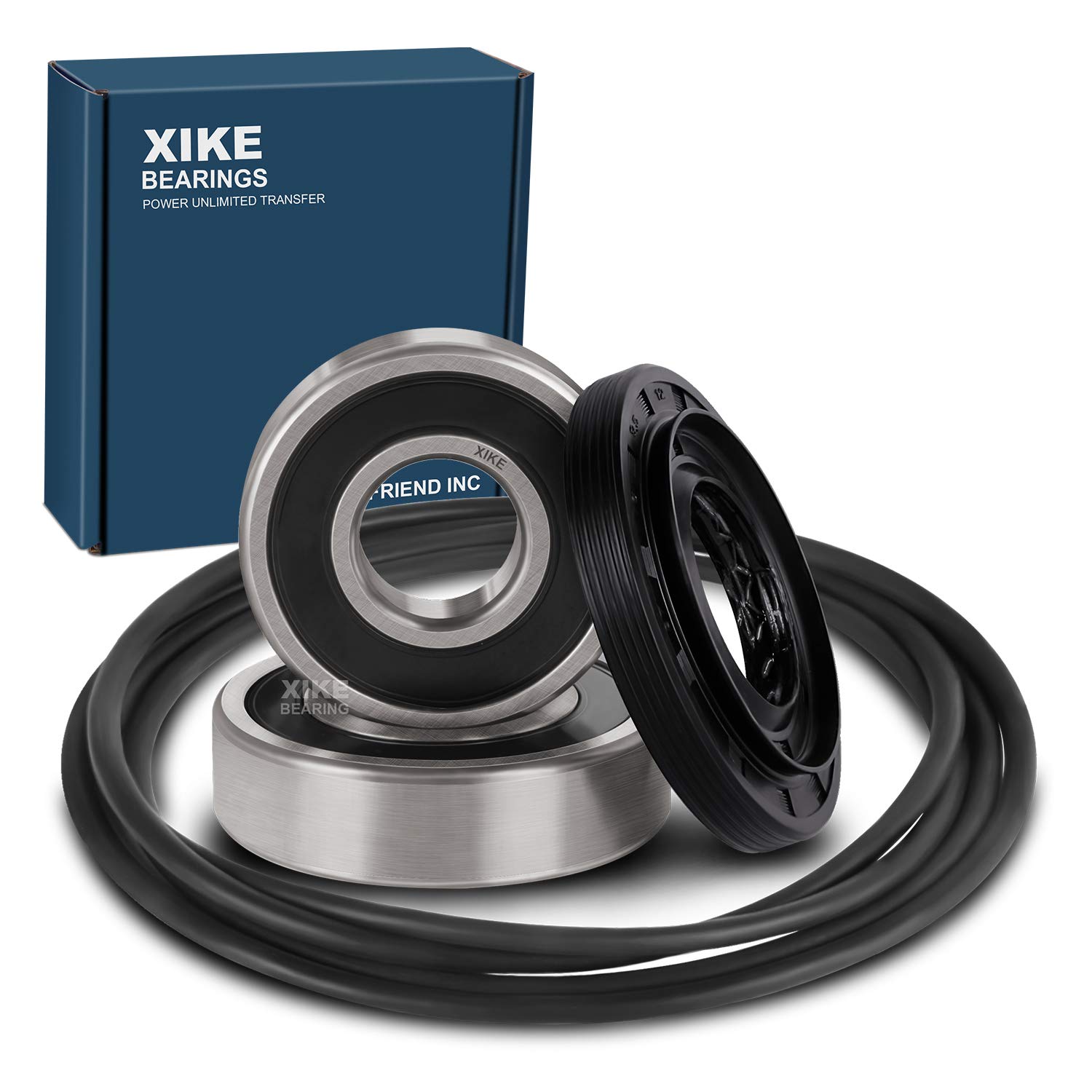 Kit de rodamientos y sellos para lavadoras de carga frontal XiKe 4036ER2004A, 4036ER4001B, 4280FR4048E y 4280FR4048L, compatible con LG MAP61913708, 4434ER0002D y otras marcas.