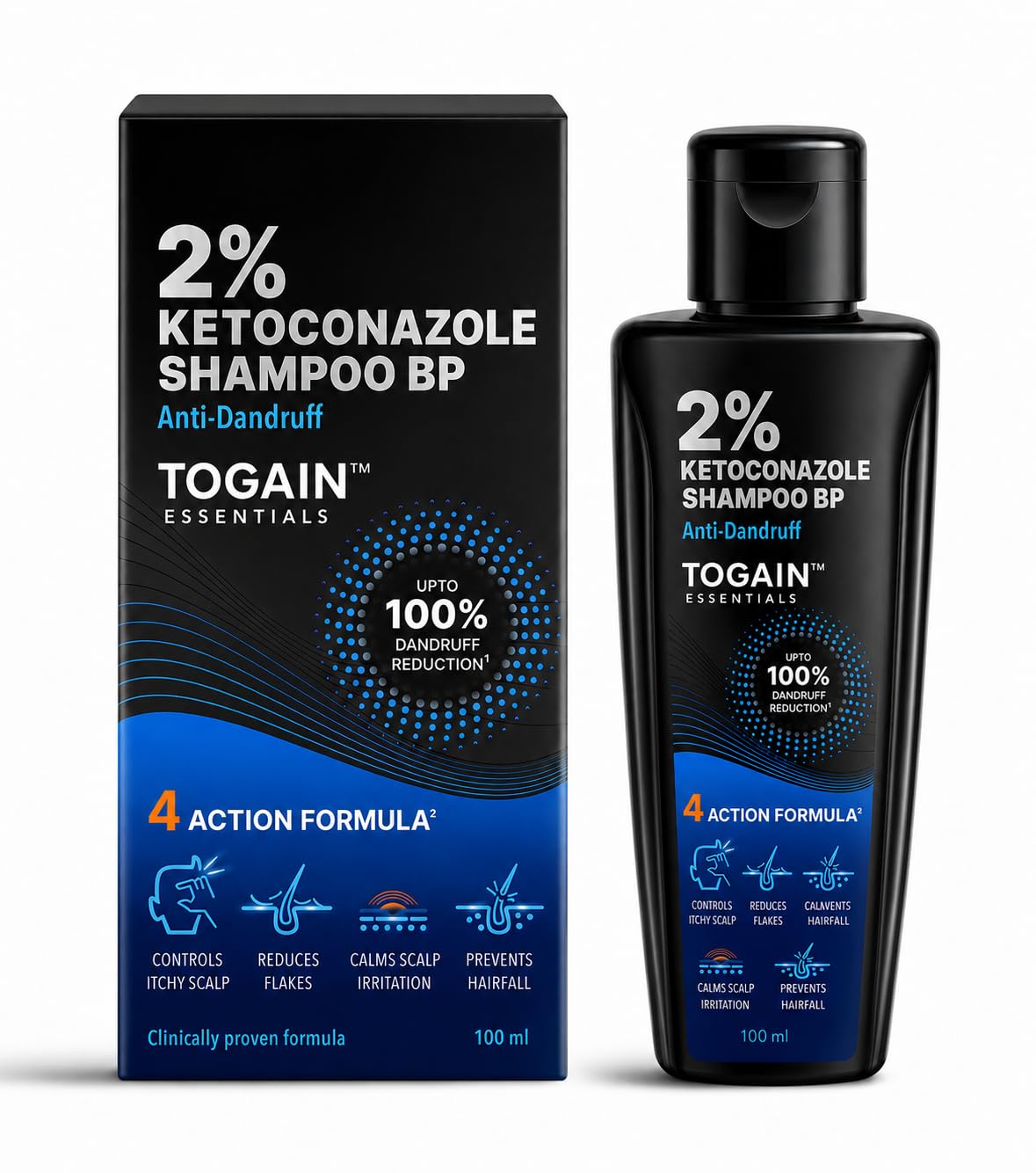 Generic Cilpla Health Tuganessential Anti Dandruff Shampoo 100 ml - Image 1