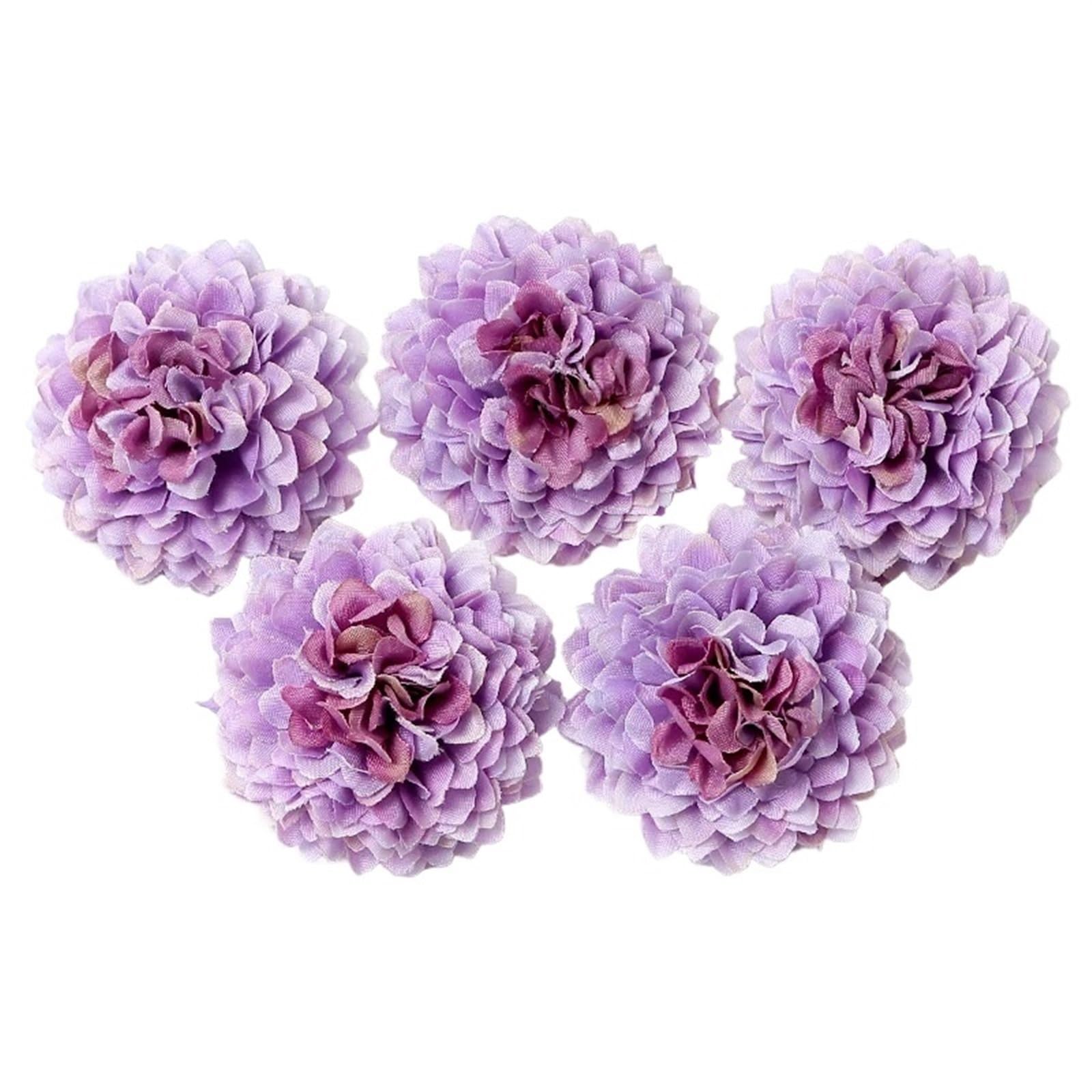Guirlande fausse fleur violette pour décoration mariage et art floral