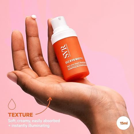 SVR [C] EYE BIOTIC Revitalising Eye Cream – Vitamin C Eye Serum for Dark Circles, Puffiness & Fine Lines,15ml