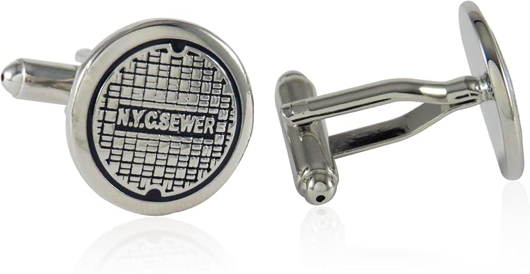 Cuff-Daddy NYC Manhole Cufflinks with Presentation Box