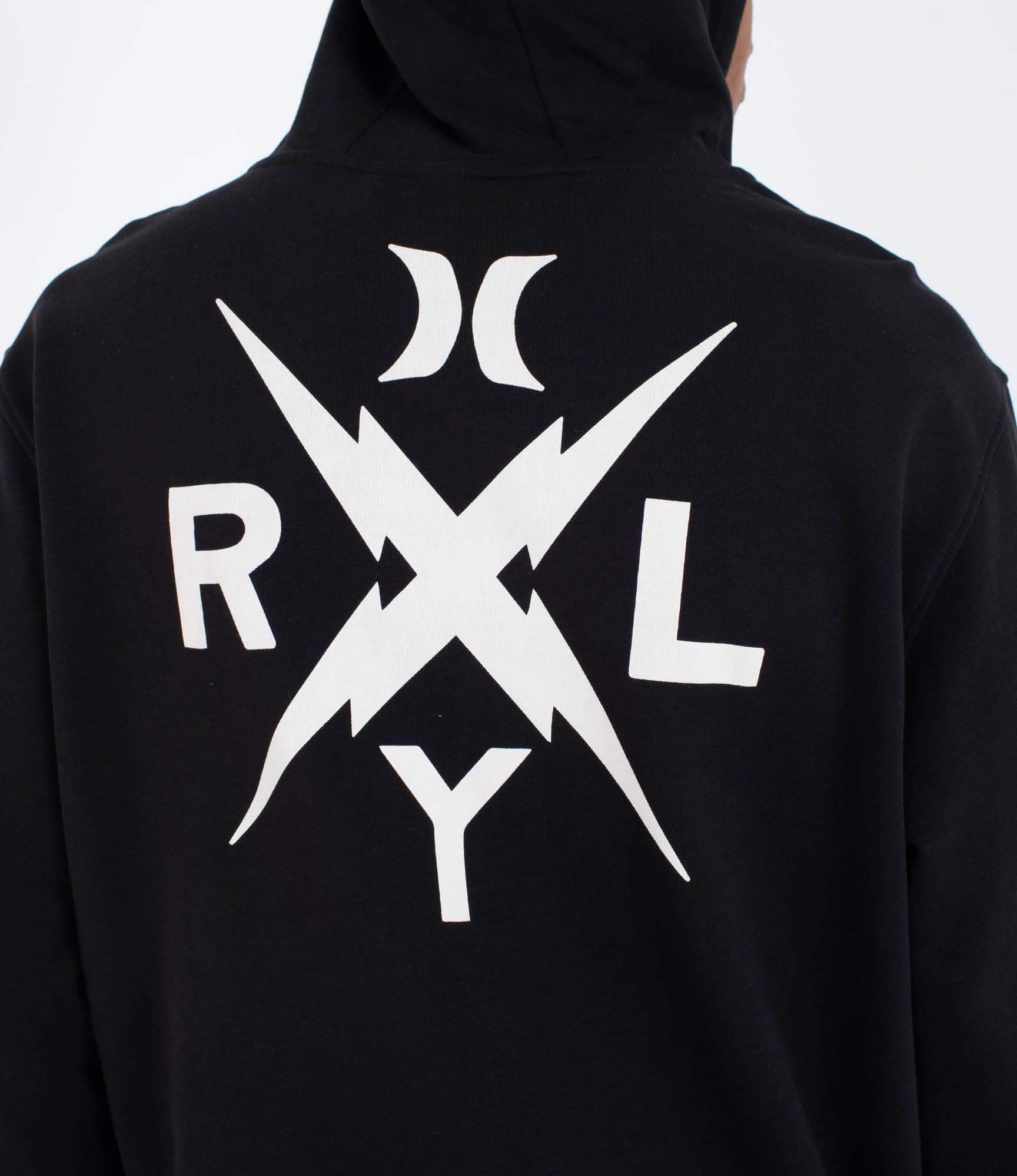 Hurley XXX Sudadera Cremallera Hombre con Capucha 999s Vintage Collection Skate Hoodie for Men