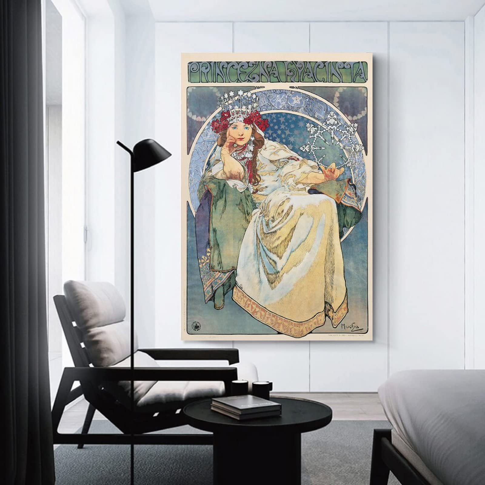 アルフォンス・ミュシャ、Alphonse Mucha、【ヒヤシンス姫】 アルフォンス・ミュシャ《ヒヤシンス姫》 | ArtM5 | アートなM5手帳