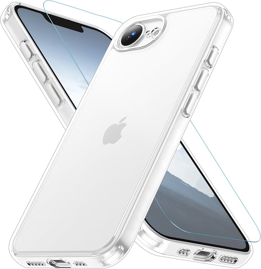 Amazon.co.jp: iPhone 16e ケース クリア ガラスフィルム付き Amazon.co.jp: iPhone 16e ケース クリア ガラスフィルム付き