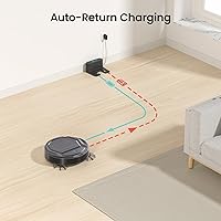 Vista 9 de Lefant Robot Vacuum Cleaner M210 Pro,Slim,Quiet,2200Pa Suction,120 Min Self-Charging Robotic Vacuums, Freemove 3.0,WiFi/APP/Alexa,6 Cleaning Modes