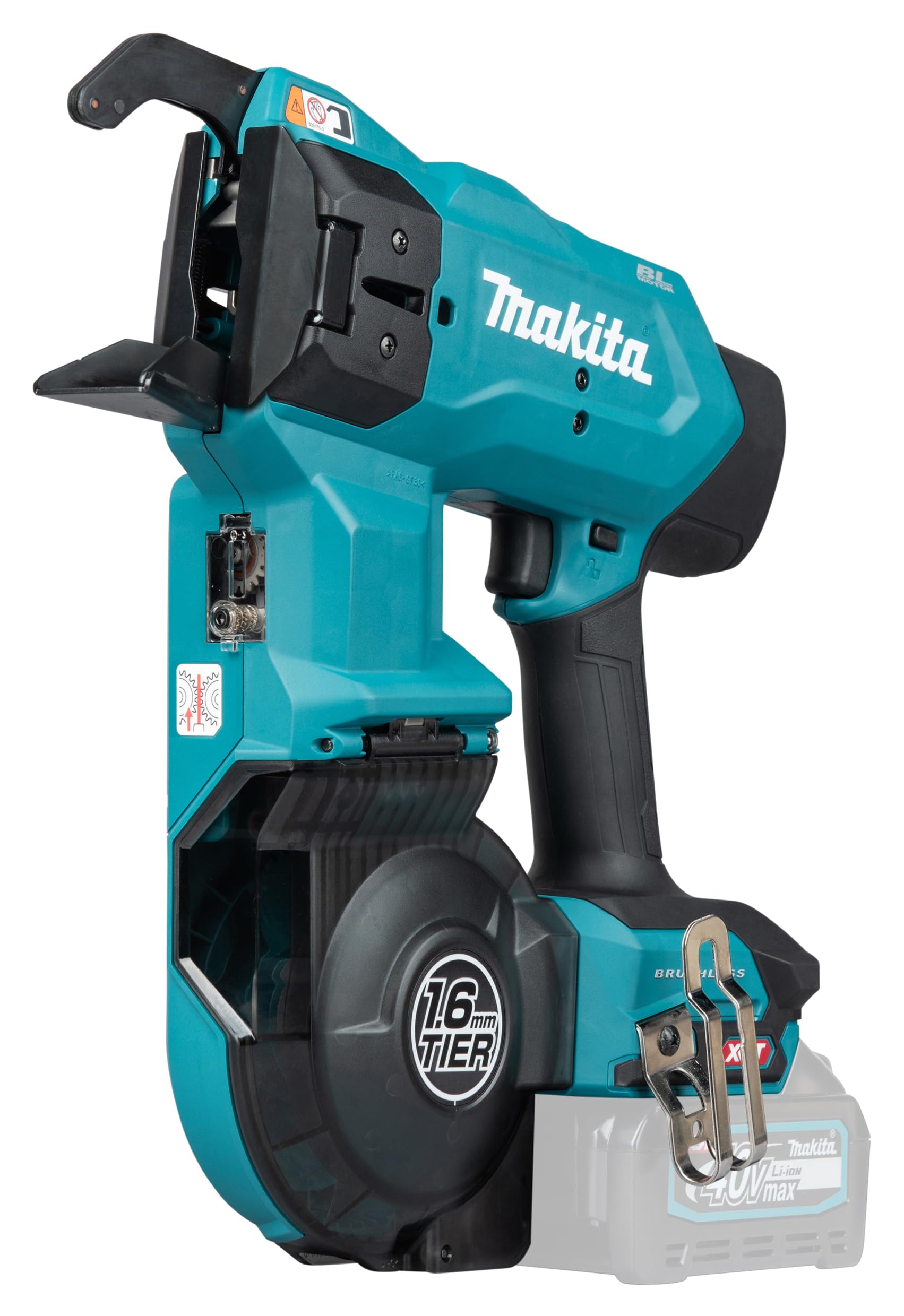 Makita TR001GZ 40V Max Li-ion XGT Herramienta de atar barras de refuerzo sin escobillas, baterías y cargador no incluidos