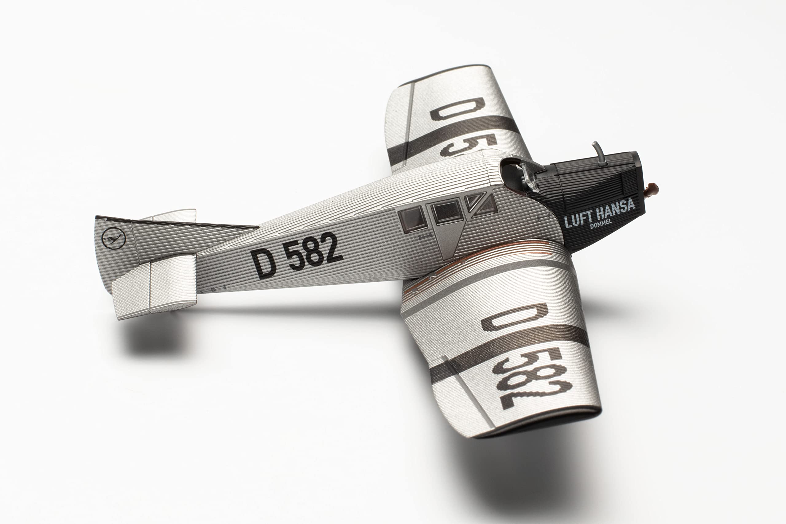 Deutsche Luft Hansa Junkers F.13 – D-582 “Dommel” Modell Flugzeug Miniaturmodelle Kleinmodell Sammlerstück Detailgetreu