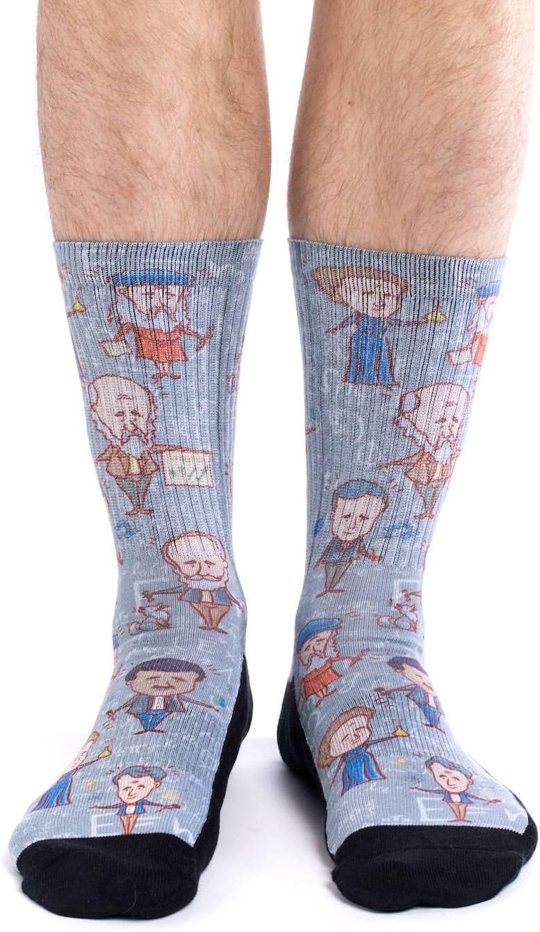 Good Luck Sock Men's Math & Science Socks, Adult - Image 2