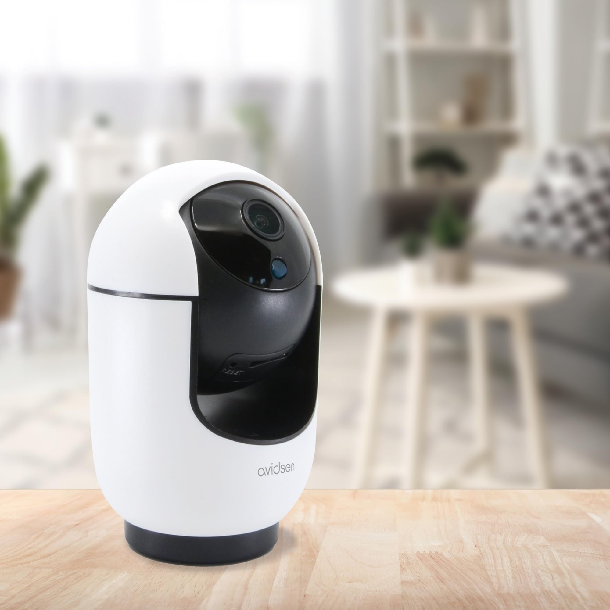 Caméra IP Wifi intérieure motorisée 2,5K surveillance 360° HomeCam Indoor - Avidsen - 127155