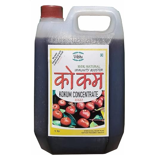 Vibhi Traditional Kokam Jaggery Concentrate/Sharbat 1000ml