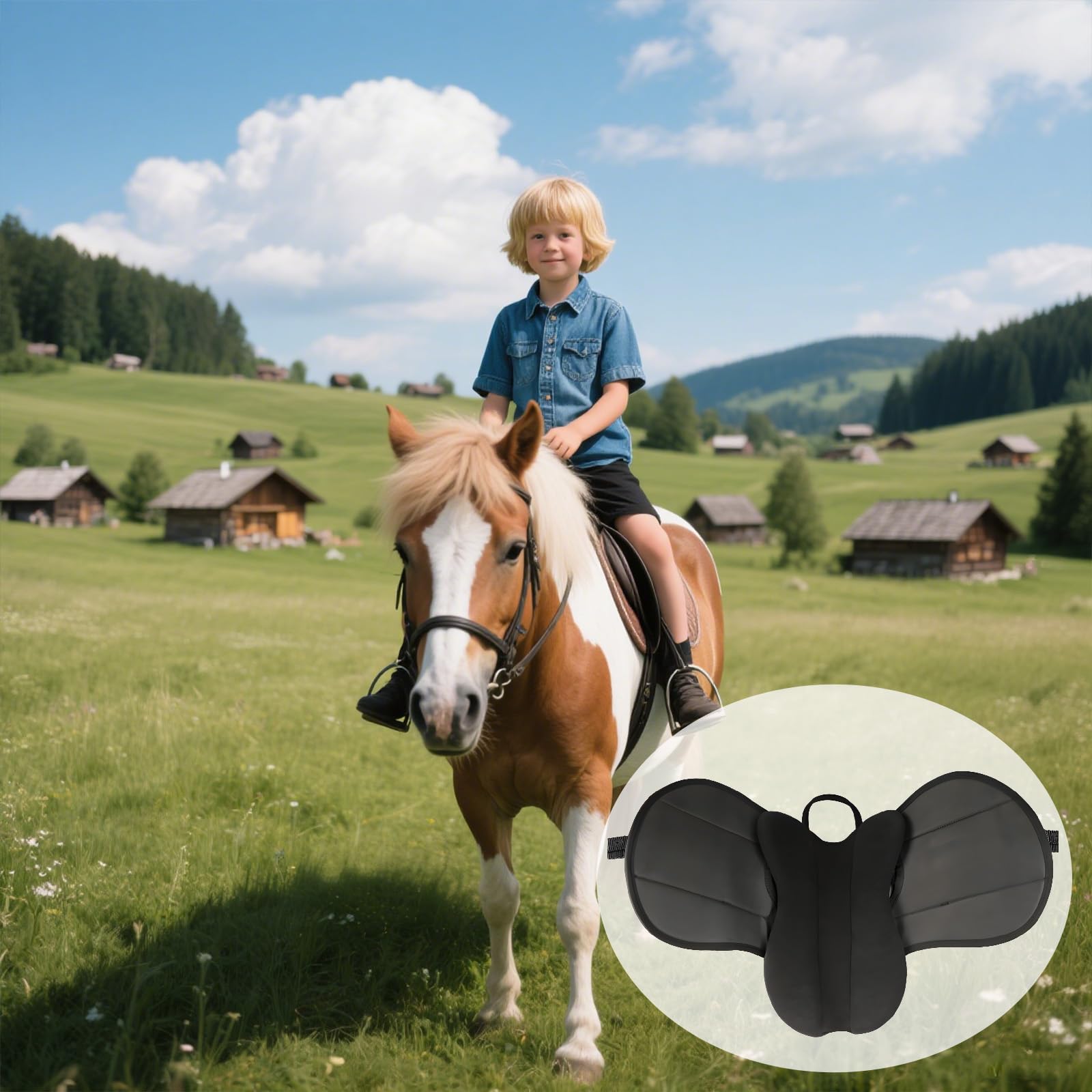 SillíN Western, Silla De Montar Junior Silla De Montar Americana Caballo De Doma CláSica Silla De Montar Occidental Silla De Montar De Truco Silla De Carreras, Para Diversas Competiciones Ecuestres