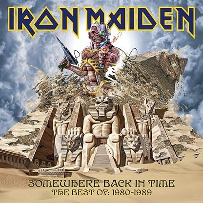 Somewhere Back In Time - The Best Of 1980-1989 por Iron Maiden — capa do álbum