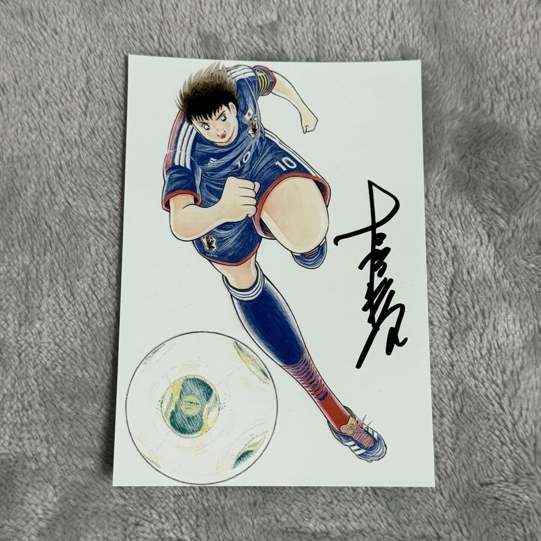 Captain Tsubasa by Yoichi Takahashi, Autograph by Akira Toriyama