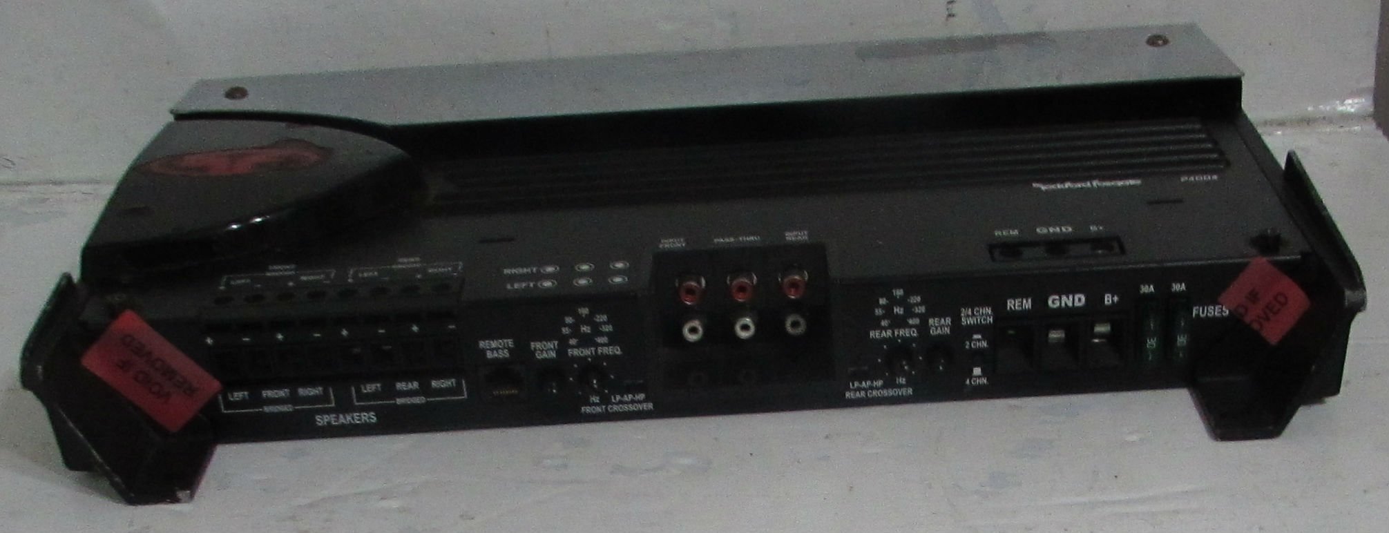Rockford Fosgate Punch P4004 4-Kanal güçlendirici 400 W RMS