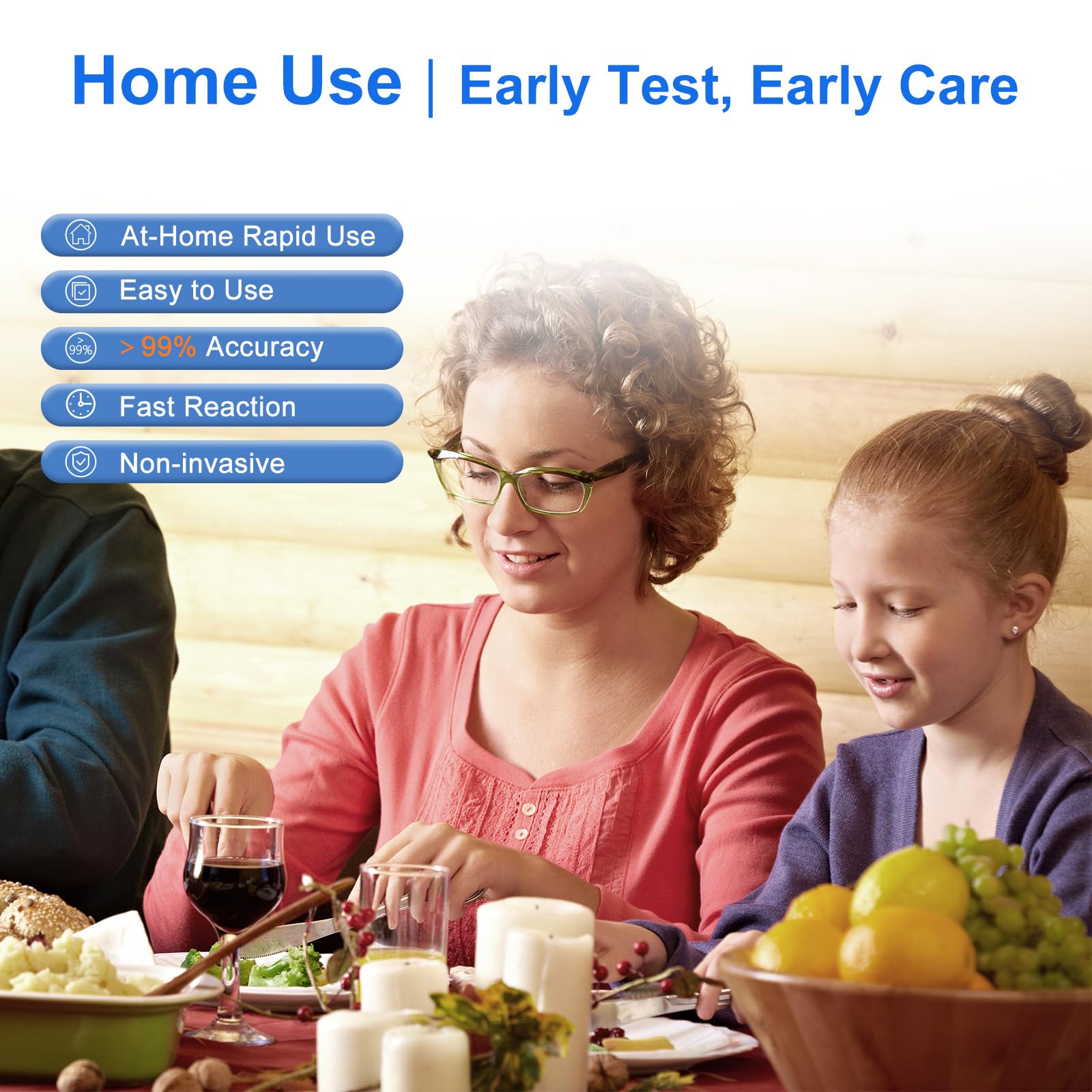 H Pylori Test Kit - 2 Pack Stool Antigen Self-Test for Home Use, 99% Accurate Helicobacter Pylori Test, Fast 8–20 Min Results, Easy to Use & Read H. Pylori Testing Kit