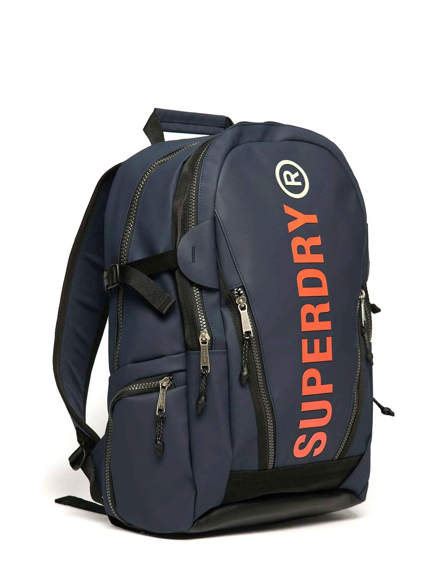 Superdry Tarp Rucksack Zaino da donna, Navy, Taglia unica, Casual