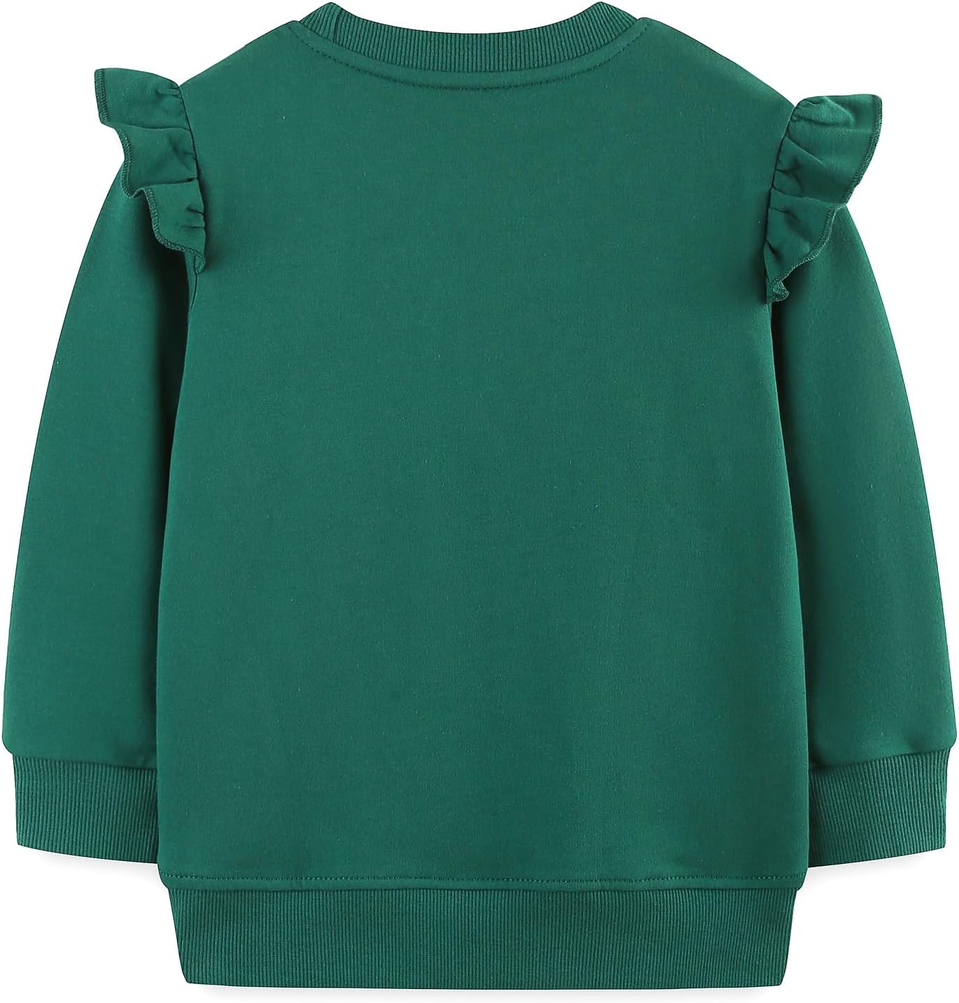 Bumeex 100% Cotton Toddler Girl's Cute Cartoon Long Sleeve Sweatshirt Clothes Clothing Outfits 2-7Y - Image 2