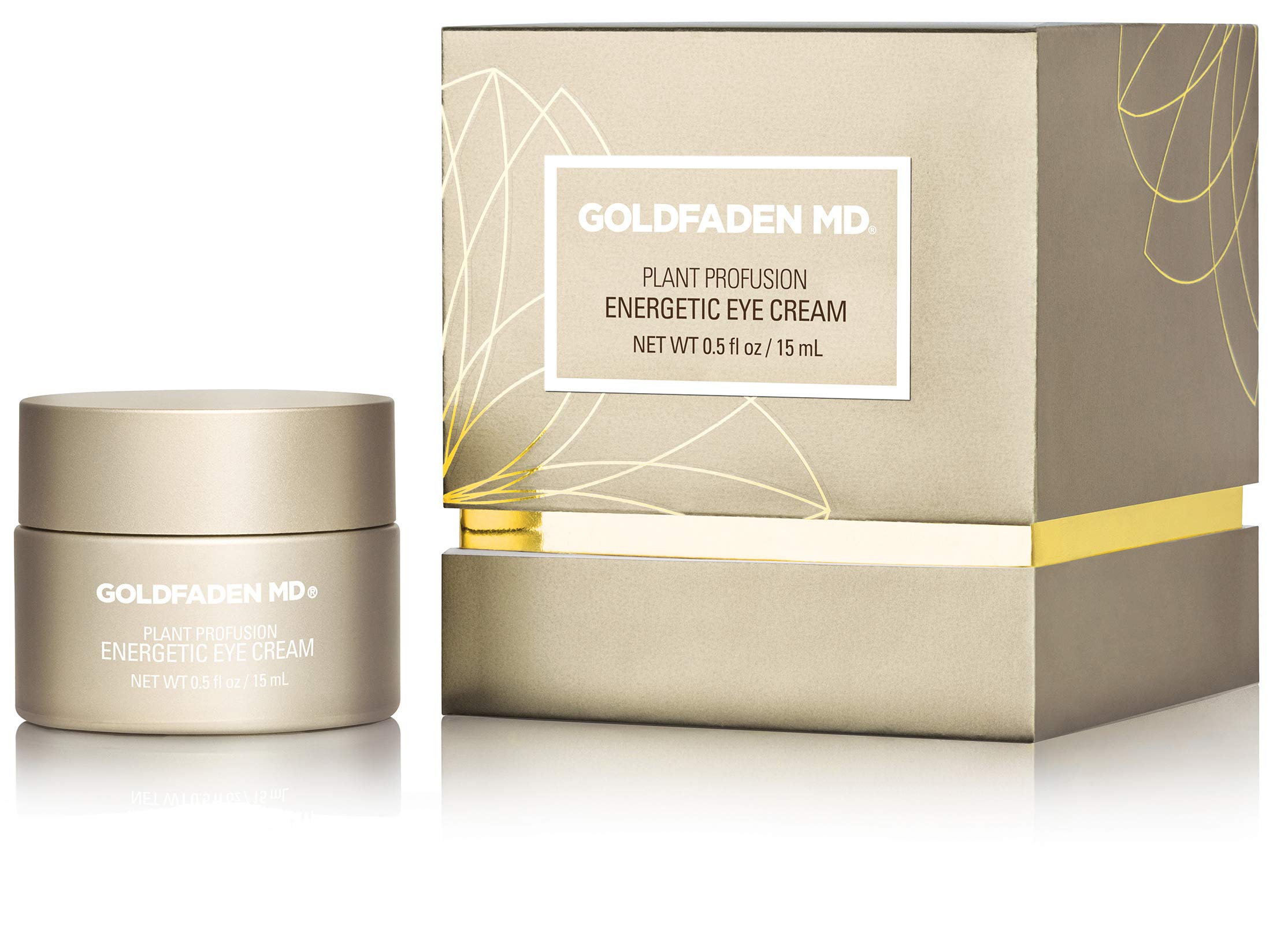 GOLDFADEN MD Plant Profusion Energetic Eye Cream, 0.5 Ounce