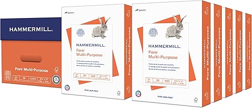 Hammermill papel, Fore multifunción, 24 lb, 8.5 x 11, carta, brillo 96, Blanco
