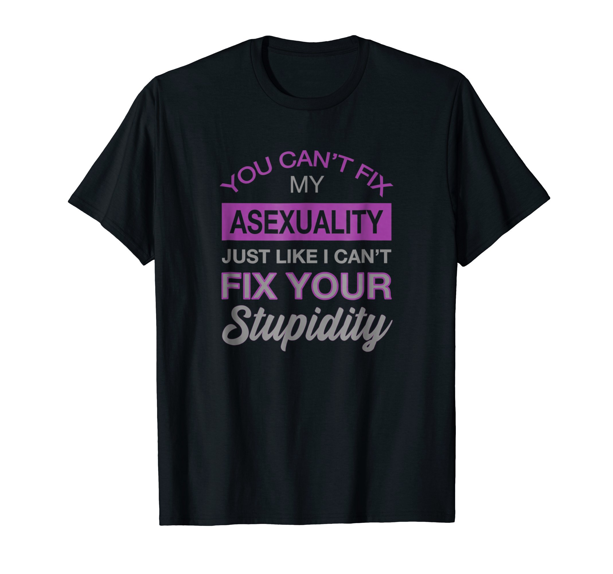 Asexual Pride for AcesSarcastic Ace Pride Design Funny Asexual T-ShirtOEKO-TEX STANDARD 100