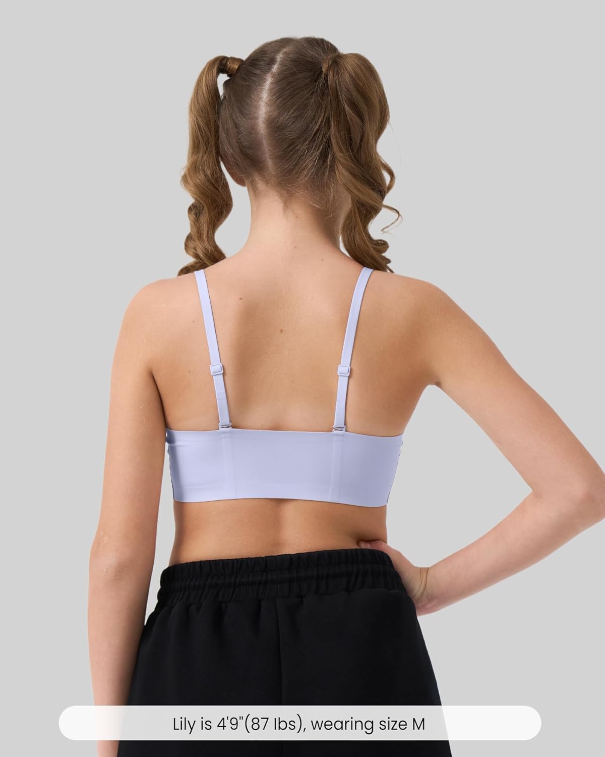 Girls Training Bras Seamless Teen Girls Sports Bras Adjustable Straps Tween Bra for Girl 10-16 - Image 3
