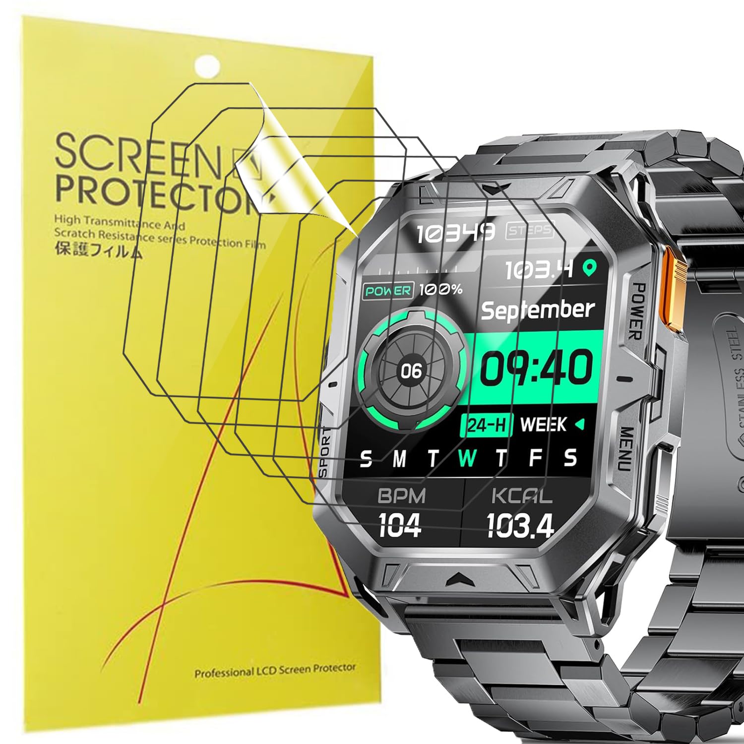 Cavo Di Ricarica Magnetica Per Smartwatch LIGE TX1 E HIRREO TX1, Lunghezza 100 Cm, Connettore Magnetico, Protezione Da Sovraccarico - 3