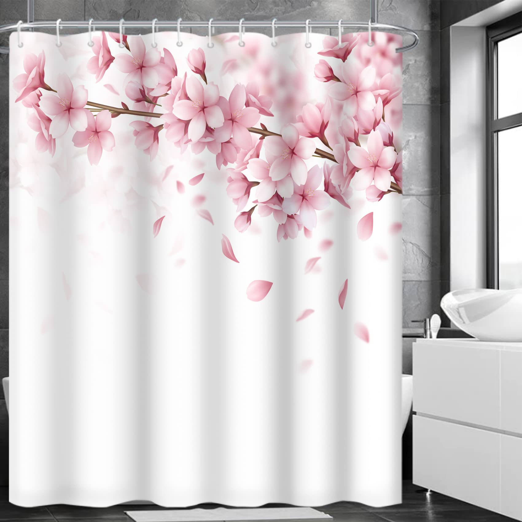 Trillende De Lentetextuur Als Achtergrond Met Mooie Roze Kersenbloesem Sakura Bloemen Image66195166