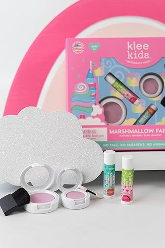 Miniatura 3 de Luna Star Klee - Kit de maquillaje para niños. Suave y no tóxico. Apto para niños. Fabricado en Estados Unidos (Hada de malvaviscos)