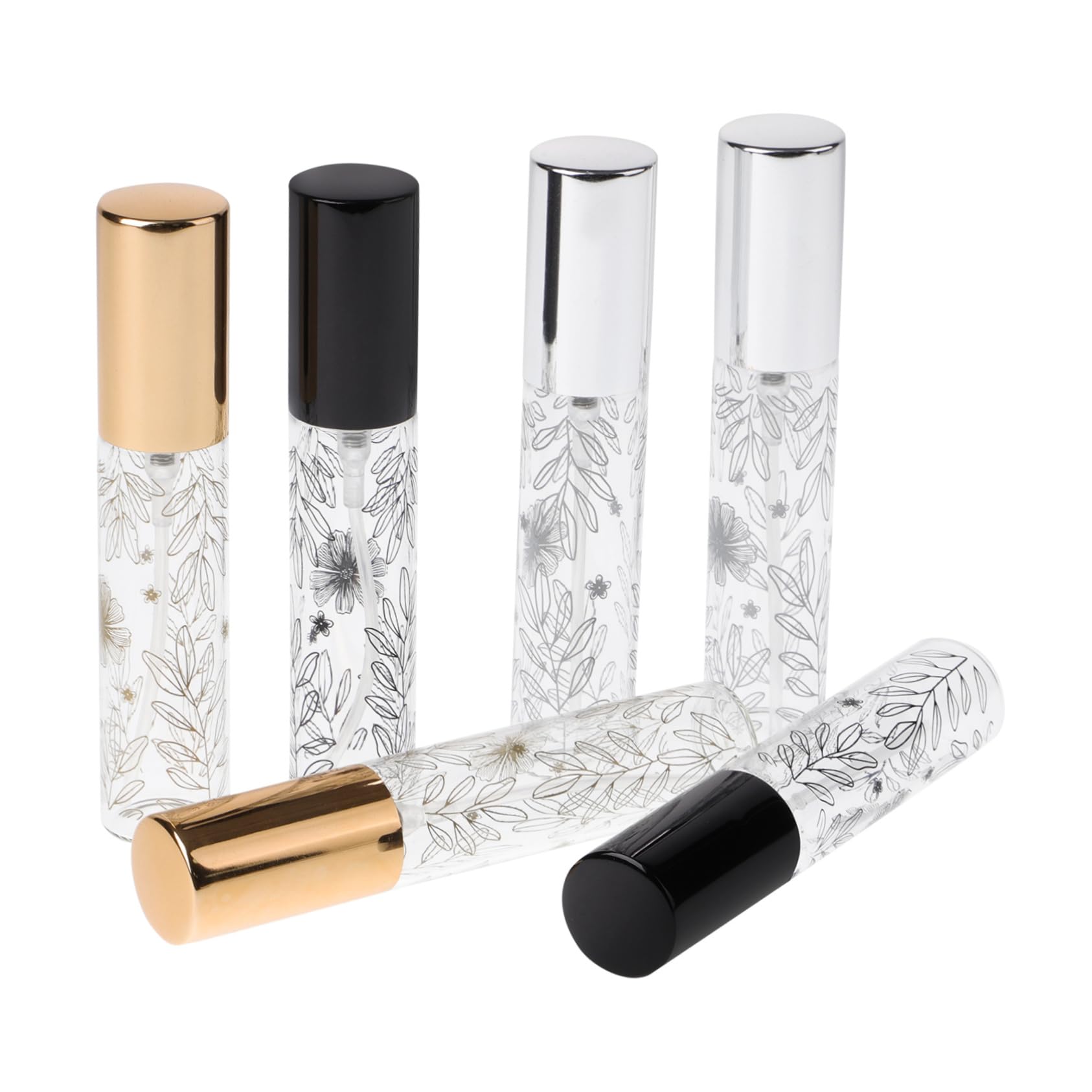 Didiseaon 30pezzi Bottiglie Spray Per Profumi e Lozioni Contenitori Per e Cosmetici Design Stampate Ricaricabili e Facili Usare