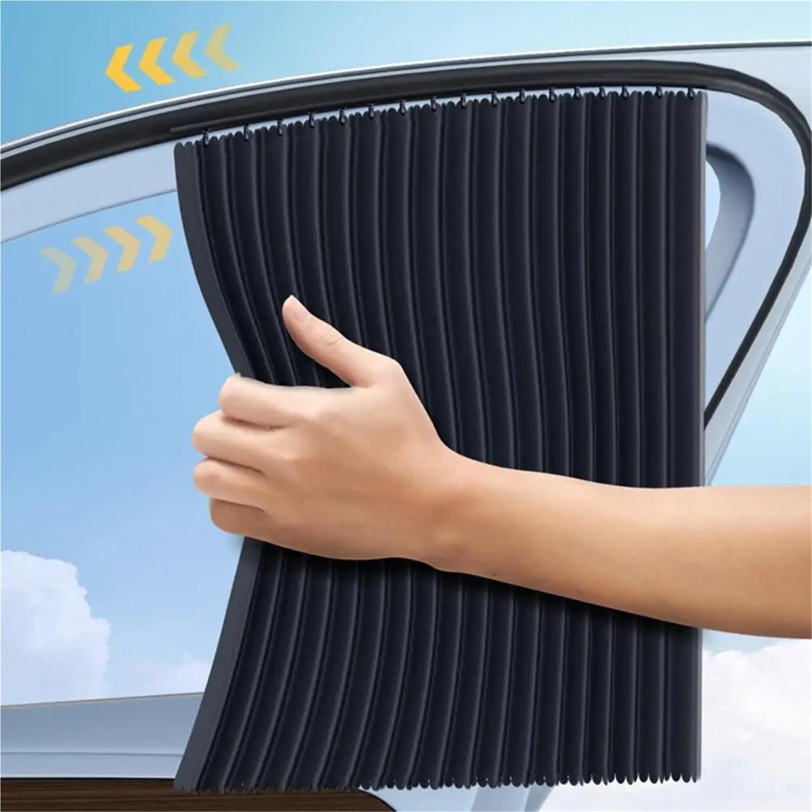 Coche Sun Shade Parasol Universal para Coche Cortinas Reflectantes de protección Ultravioleta