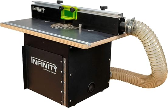 Infinity Tools Portable Router Table System Compact, Stable, and Versatile Router Table for Precision Woodworking