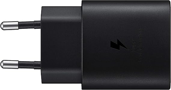 Samsung Type C Fast Charging Adapter, 25W, EP-TA800N, Black