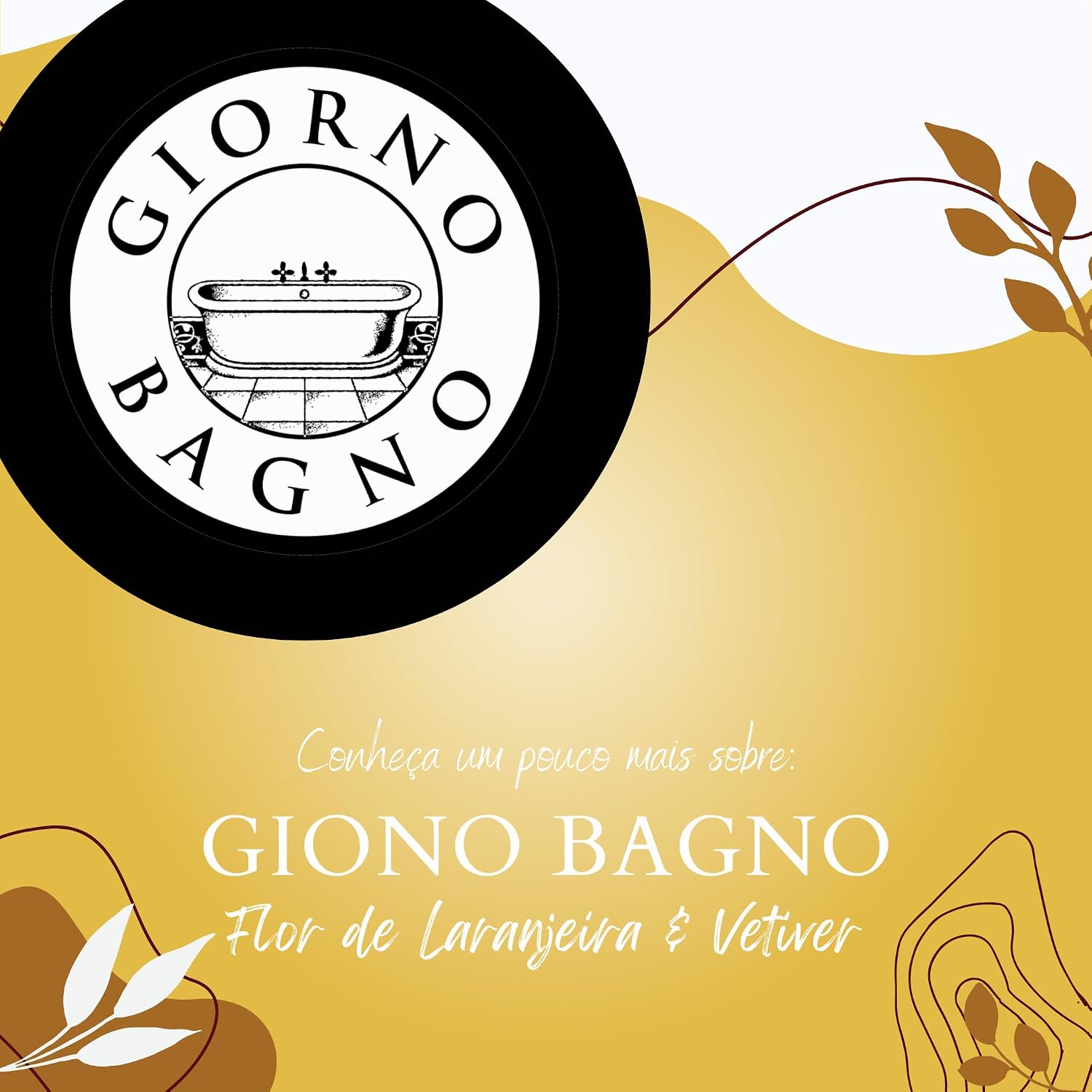 Giorno Bagno Kit De Sabonete Em Barra Para Mãos E Corpo Aroma Flor De Laranjeira E Vetiver 3 X 100G