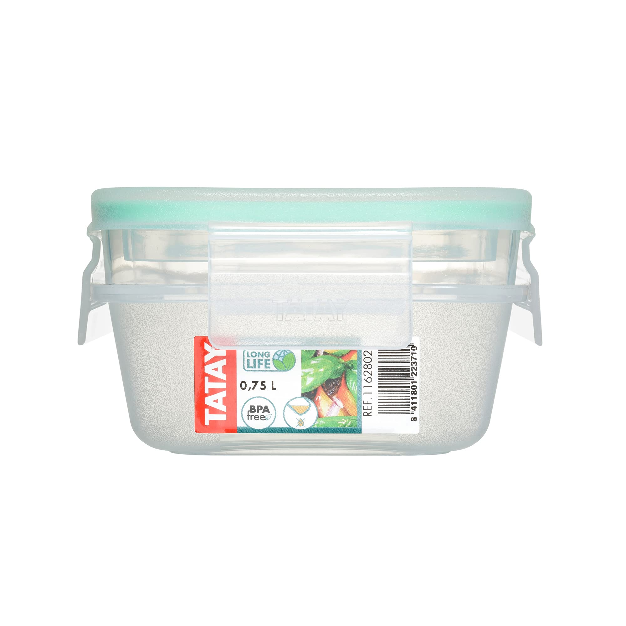 Tatay Frischhaltedose 0,7L Mit Clip-Deckel – BPA-frei, Mikrowellengeeignet & Spülmaschinenfest