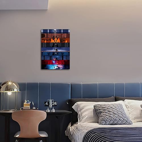 Miniatura 4 de Póster de película en lienzo para pared, póster de Darth Vader con impresión HD sobre lienzo, imagen de pared para sala de estar, decoración del