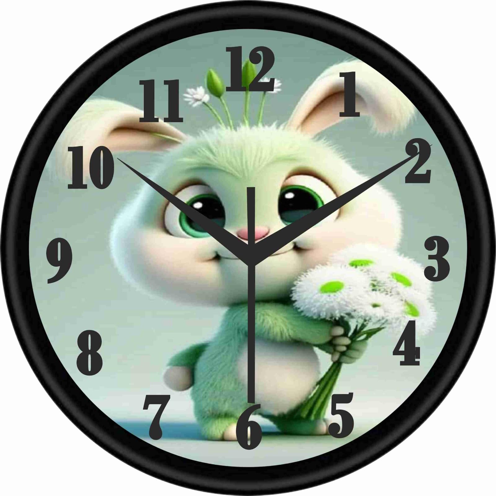 Shree Balaji Creations Plastic Designer Wall Clock for Home | Ticking Decorative Wall Clock for Living Room | Office Kids Bedroom (Multi Color) (B0CY21D9L3) Amazon Price History, Amazon Price Tracker