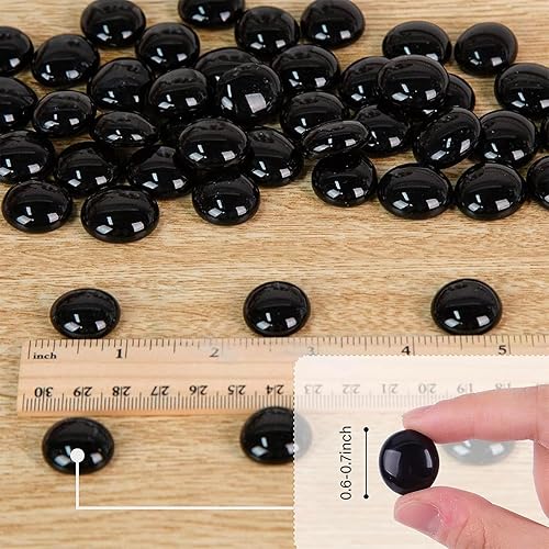 Miniatura 82 de FUTUREPLUSX Canicas de vidrio plano rosa de 1 libra, rellenos de jarrones, gemas para pecera, mármoles de vidrio decorativos para jarrones, acuario