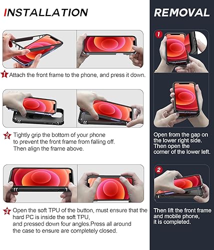 Miniatura 9 de LeYi Funda para Samsung A53 5G Galaxy A53 5G con cubierta deslizante para cámara + 2 paquetes protector de pantalla, funda protectora de cuerpo