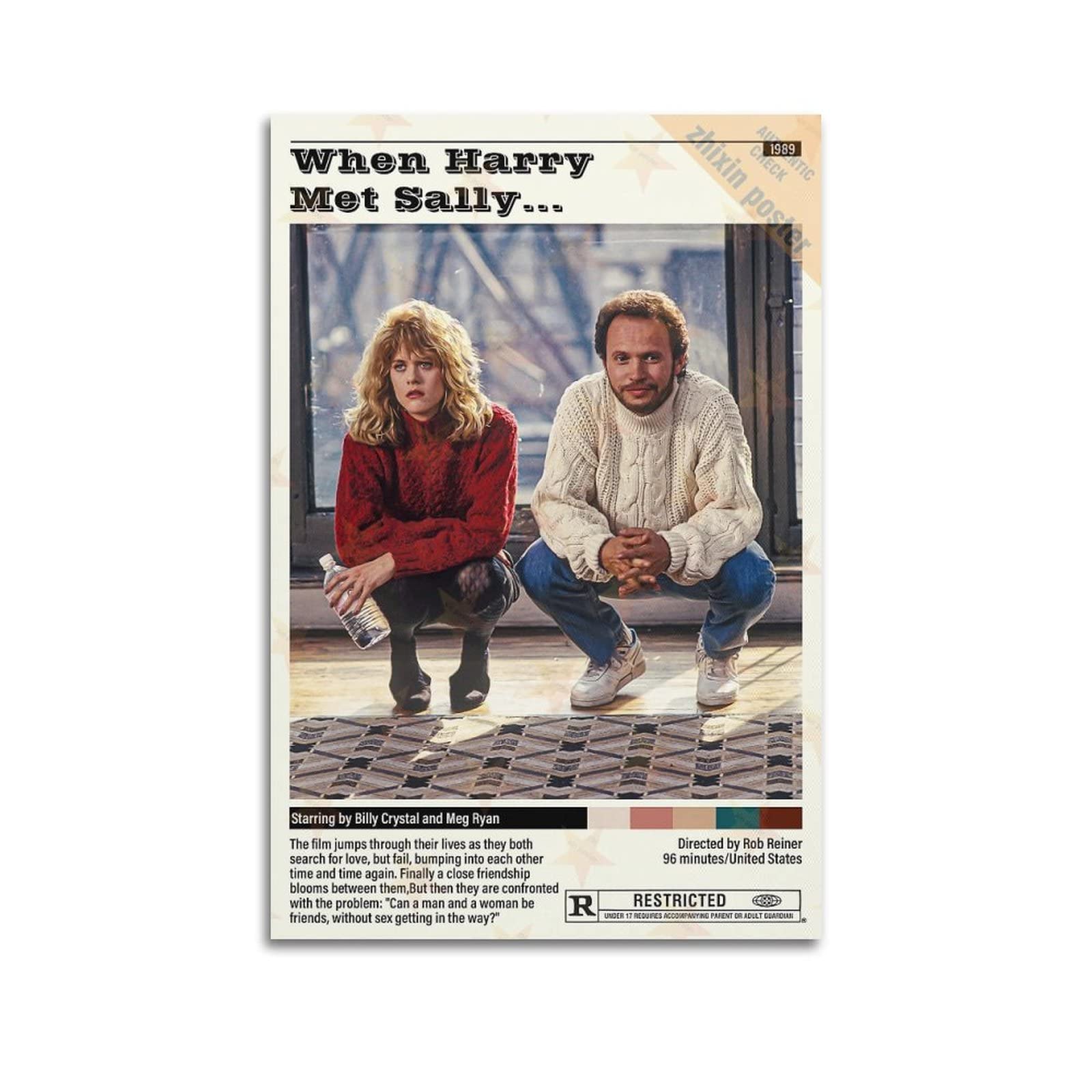 Doktor When Harry Met Sally Vintage Movie Aesthetic Posters