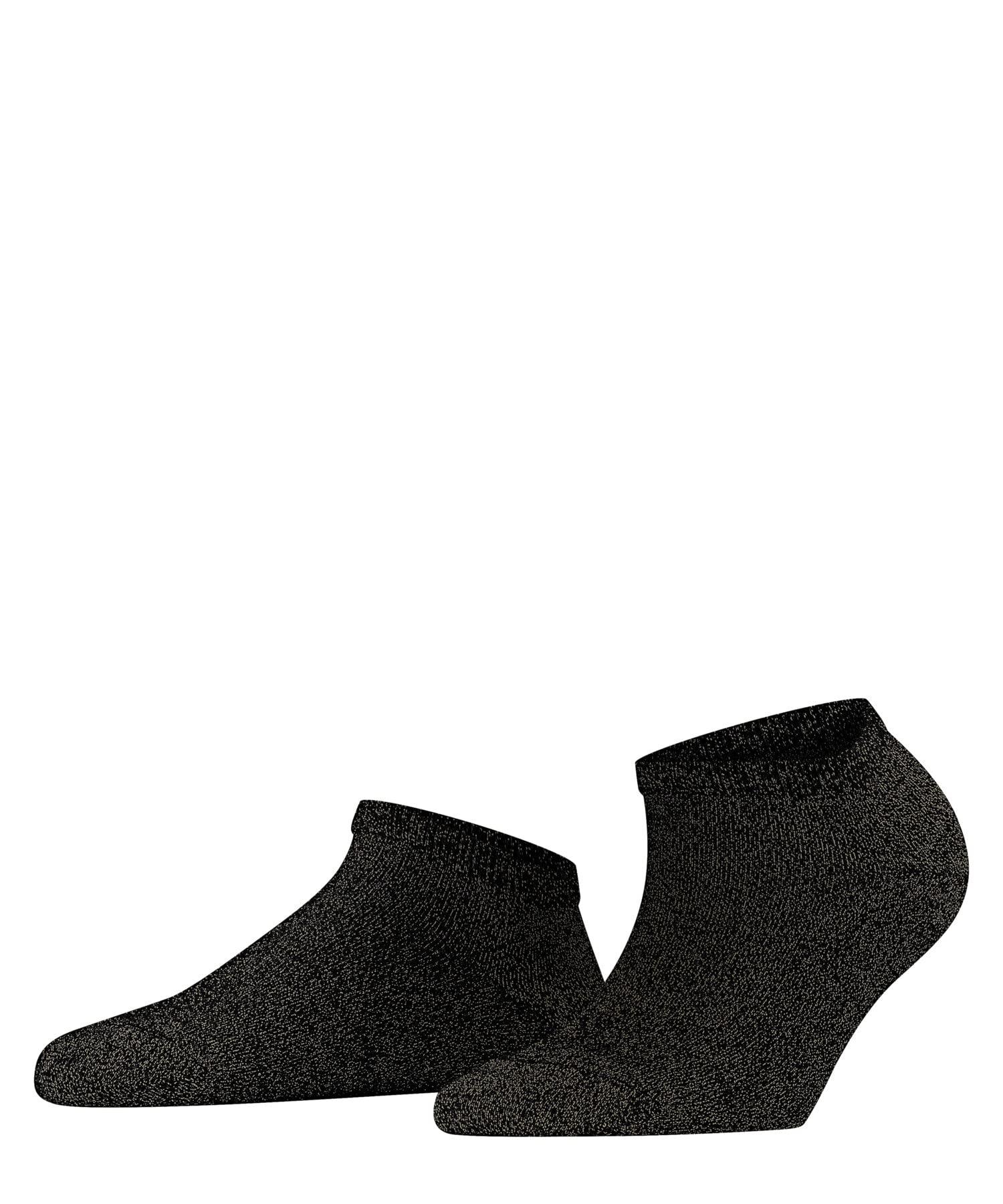 FALKE Women's Shiny W Sn Lyocell Low-Cut Plain 1 Pair Trainer Socks, Black 3000, 5.5-8