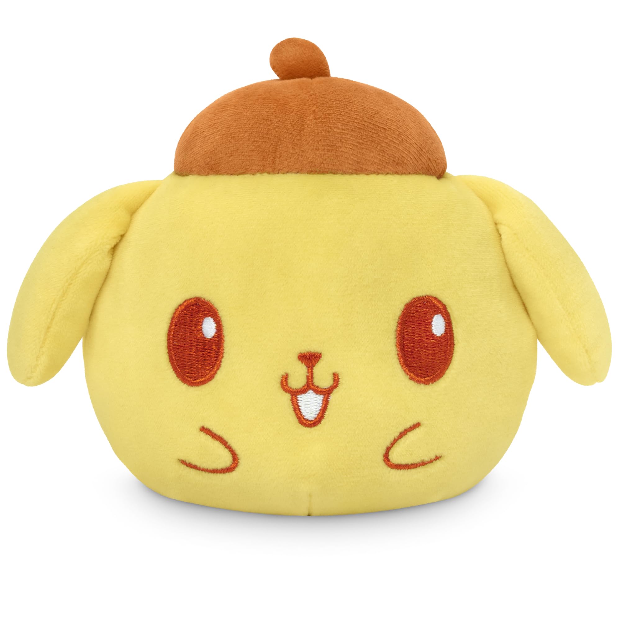 TeeTurtle Reversible Sanrio Pompompurin and Badtz-Maru 4 Inch Flip Plush